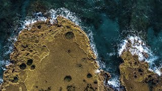 Israel Caesarea National Park AERIAL DRONE VIDEO in 4K Amazing drone shots Phantom 4 Pro [upl. by Lynna]