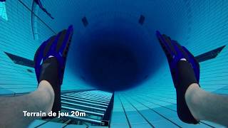 20m  Fosse Aqua92  Stage Guillaume Nery  Juillet 2017 v2 [upl. by Ahsyle213]