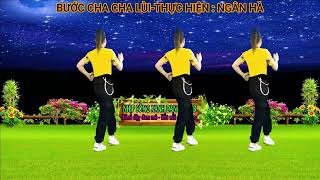 MỘNG ĐẸP NGÀY XƯA BƯỚC CHA CHA CHA LÙICÙNG HƯỚNG DỄ HỌC NHẤT [upl. by Ytsanyd]