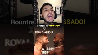 Luta insana 🔥 Cutelaba VS Rountree ufc fight mma [upl. by Rajewski]