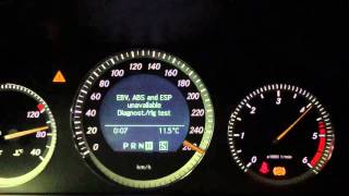 Mercedes Benz C320cdi 4Matic roll test [upl. by Garneau681]