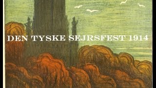 Tysk sejrsfest på Dybbøl 1914 i anledning af 50året for sejren i 1864 [upl. by Jaquelin]