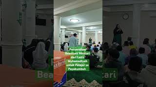 Penyerahan Beasiswa Mentari Lazismu Kota Payakumbuh sekolahpenghafalquran smpmuhapa [upl. by Nafri]