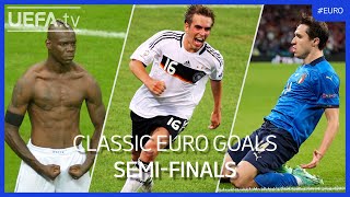 Classic EURO Goals  Semifinals  Balotelli Lahm Chiesa [upl. by Qifahs]