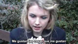 Skins  Cassies Video Diary Subtitulado [upl. by Retniw]