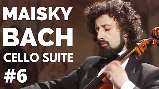 Mischa Maisky plays Bach Cello Suite No 6 in D Major BWV 1012 full [upl. by Mundford]