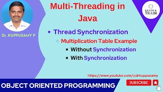 102 Thread Synchronization  Multiplication Table Example [upl. by Oivlis]