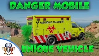 Watch Dogs 2 Unique Vehicle Location  Danger Mobile  How to Find The Danger Mobile Rare Car [upl. by Chloris]