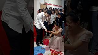 Unique wedding ritual in China part 5 [upl. by Loella]