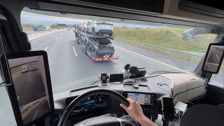 POV Truck Driving in Germany 🇩🇪 🇪🇺Europe europe germany truck driving pov mallu expeditor [upl. by Whitby]