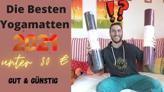 Die besten Yogamatten unter 30 €  Gut und Günstig  Test 2021 Yogistar Lotuscrafts [upl. by Salomone]