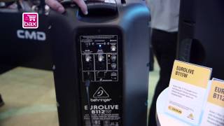 NAMM 2013 Behringer Eurolive B112W en B115W [upl. by Auberta]