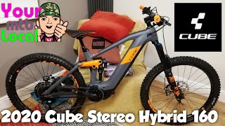 Cube Stereo Hybrid 160 HPC TM 625 275 2020  unboxing emtb emtb2020 [upl. by Aretha]