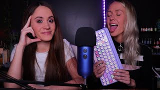 My Sister Tries ASMR she has misophonia [upl. by Cost]