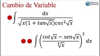 Integrales Trigonométricas por Cambio de Variable 7 [upl. by Vicky]