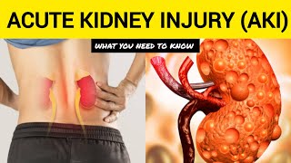 Acute Kidney Injury What You Need to Know 2024 [upl. by Burk20]