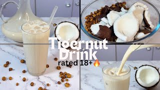 CREAMY TIGERNUT DRINK  great aphrodisiac [upl. by Ward]