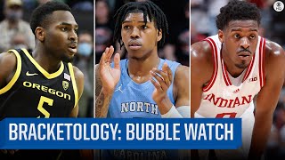 2022 NCAA Tournament Bracketology BUBBLE TEAMS Oregon Indiana UNC AND MORE  CBS Sports HQ [upl. by Ynafets]