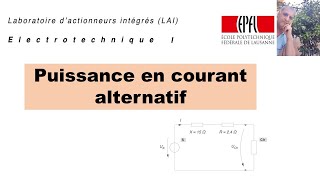 Puissance en courant alternatif [upl. by Rattray]