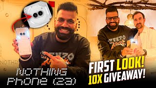 Nothing Phone 2a Exclusive First Look  10x Giveaway🔥🔥🔥 [upl. by Hilarius]