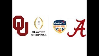 2018 Orange Bowl 4 Oklahoma vs 1 Alabama Highlights [upl. by Anma]