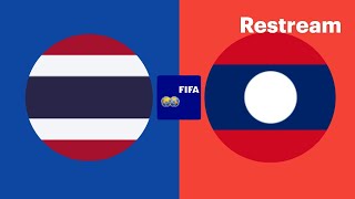 🔴 Live 🇹🇭 Thailand VS Laos 🇱🇦 FIFA Day 2024 🗺️ [upl. by Cicely81]