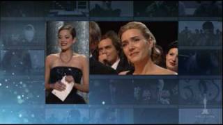 Kate Winslet winning Best Actress for quotThe Readerquot  81st Oscars 2009 [upl. by Follmer]