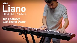 KORG Liano Digital Piano  Top Features and Sound Demo [upl. by Pfeffer]