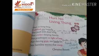 Grade 3 English R Poem Hurt No Living Thing Revision 03 June [upl. by Wauters]