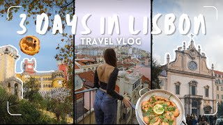 3 days in Lisbon Travel vlog food day trip to Sintra and things to do [upl. by Alvy]