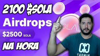 GANHE 2100 SOLA NA HORA  AIRDROP SOLAVERSE CLAIM SEUS TOKENS [upl. by Baten923]