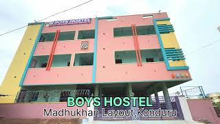 Boys Hostel  Madhucon layout  Kondur  Tada Sullurpeta Road Sricity [upl. by Malda638]