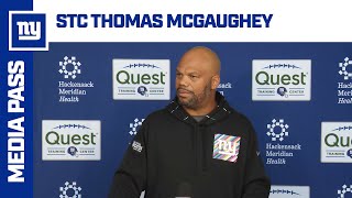 Thomas McGaughey Tighten up on small details  New York Giants [upl. by Gruber]