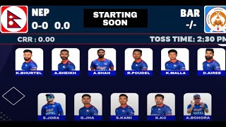 NEPAL VS BARODA TRIANGULAR T20 SERIES 2024 LIVE [upl. by Chiaki189]