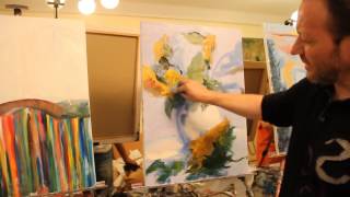 FREE Full video quotmaster class in August 2013quot painter Igor Sakharov [upl. by Zobe]