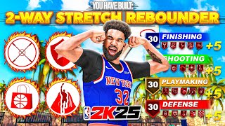 This 7 FOOT quotVERSATILE ENFORCERquot CENTER BUILD is BREAKING NBA 2K25 [upl. by Viridis551]