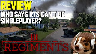 Regiments Review  Who Says RTS Cant Be Singleplayer [upl. by Jauch]