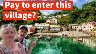 CLOVELLY DEVON UK  Unique Coastal village where you MUST PAY to visit  Is it worth visiting [upl. by Evilo]