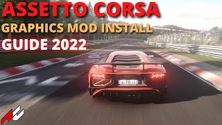 Assetto Corsa Mod Sol 221 and Reshade Install Guide 2022  My CSP Settings [upl. by Gahl]