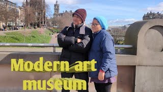 Modern art museum EDINBURGH Scotlandmoral youtube scotland edinburgh [upl. by Hnim]