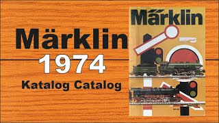 Märklin Katalog 1974 Catalog [upl. by Felisha]