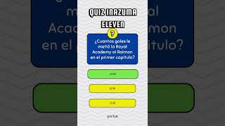 ¿CUANTOS GOLES METIÓ la ROYAL ACADEMY al RAIMON 🤔⚽  tr7ck shorts inazumaeleven anime [upl. by Eilah]