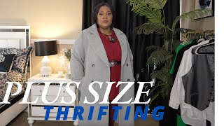 THRIIFTED OVERSIZE FASHION for PLUSSIZE WOMEN TRYON HAUL PART II [upl. by Yasu247]