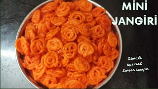 Mini Jangiri recipe for Diwali  Diwali special Jangiri recipe  Sweet recipes for Diwali 2024 [upl. by Elletnahs]