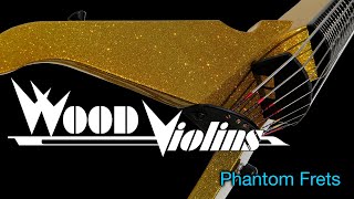 Phantom Frets demonstrated by electric violinist Mark Wood of Wood Violins [upl. by Harbert518]