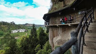 【萬州大瀑布景區】天風棧道 Wanzhou Waterfall Scenic Area Chongqing Wanzhou China [upl. by Eyahs709]