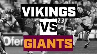 Widnes Vikings vs Huddersfield Giants  2017 Super League Season Opener [upl. by Strickland]