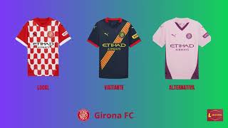 Equipaciones de los equipos de la liga Easports 20242025 [upl. by Oicatsana]