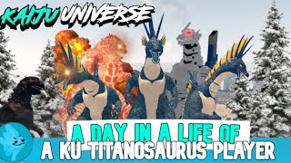 A Day In The Life OfA Titanosaurus Player  Kaiju Universe [upl. by Milano]