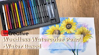 Woodless Watercolor Pencil  Paint Based [upl. by Gnem]